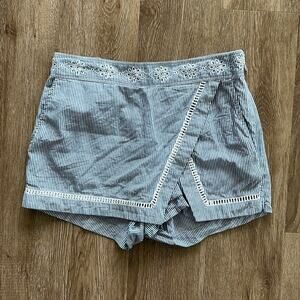 Vineyard Vines Sandbar Stripe Embroidered Skort